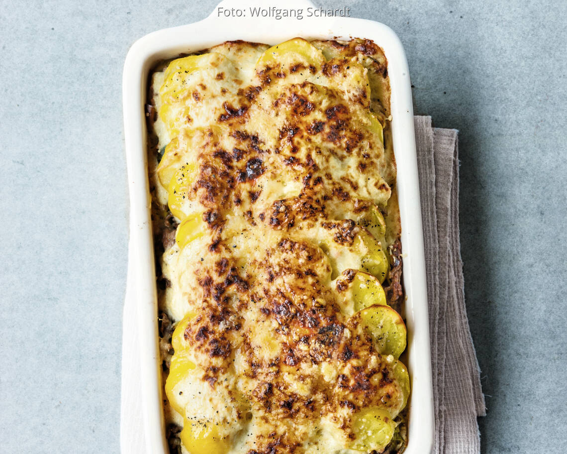 Kartoffel-Hackfleisch-Auflauf