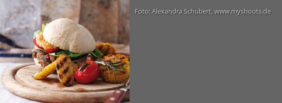 Rezeptbild für "Kichererbsenburger"