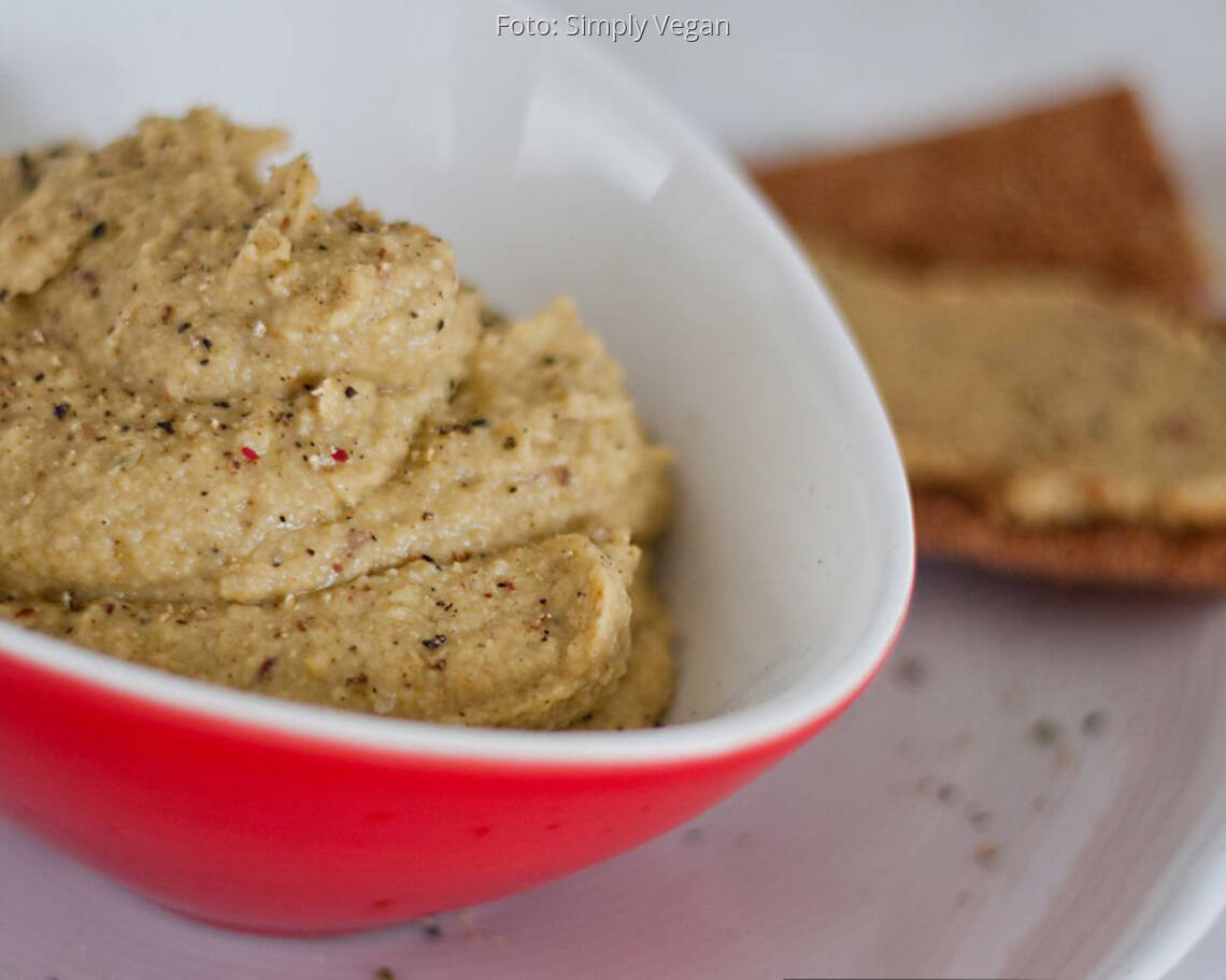 Kichererbsen-Curry-Aufstrich