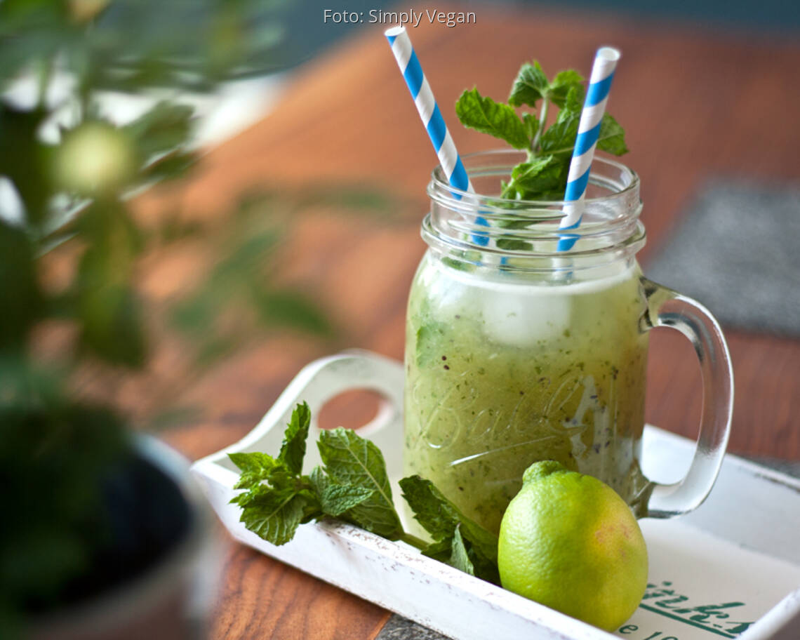 Kiwi-Limetten-Smoothie