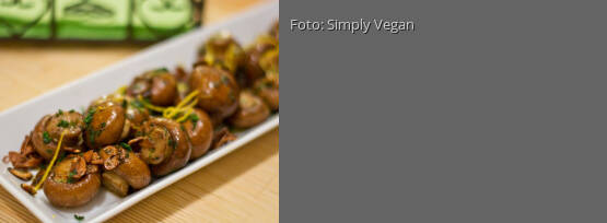 Rezeptbild für "Knoblauchchampignons mit Zitrone"