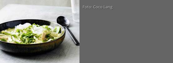Rezeptbild für "Kokossuppe mit Hähnchen und Glasnudeln"