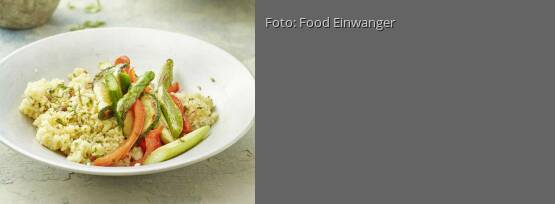 Rezeptbild für "Kräuter-Couscous-Salat mit Gemüse"