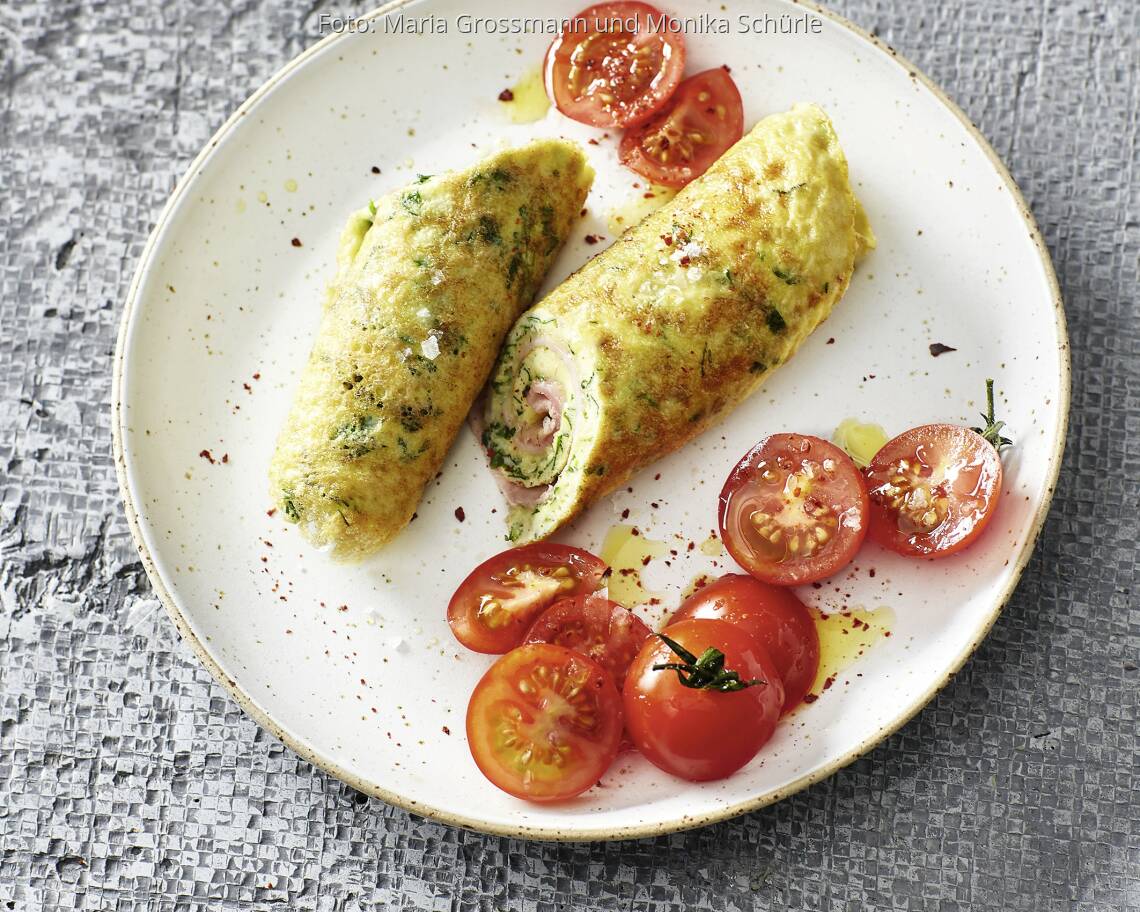 Kräuterfrühstücksrolle