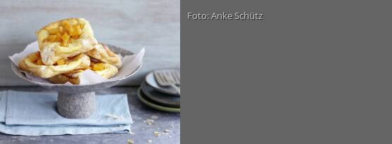 Rezeptbild für "Kürbis-Quarktaschen"