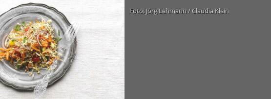 Rezeptbild für "Kunterbunter Linsensalat"