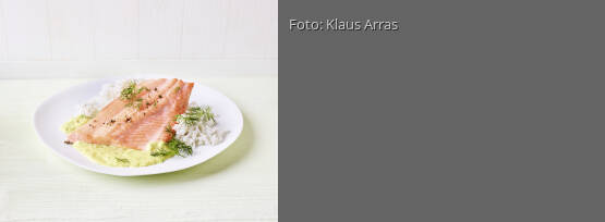 Rezeptbild für "Lachsforelle mit Dillrahm"