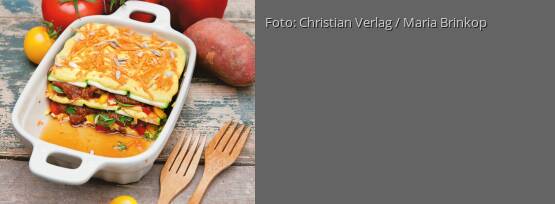 Rezeptbild für "Lasagne mit Zucchini und Süßkartoffeln"