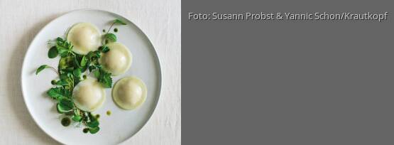Rezeptbild für "Lauwarme Kohlrabi Ravioli"