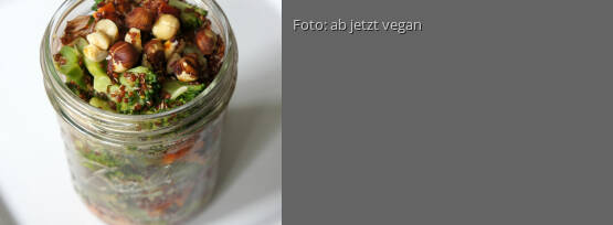 Rezeptbild für "Lauwarmer Quinoa Salat mit Senfdressing"