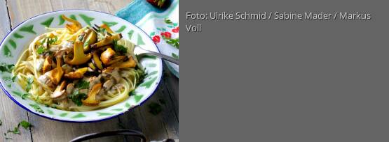 Rezeptbild für "Linguine mit gemischten Pilzen"