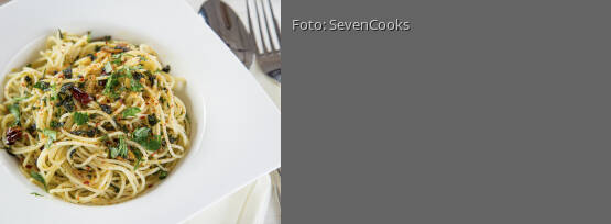 Rezeptbild für "Linguine mit Ofenknoblauch"