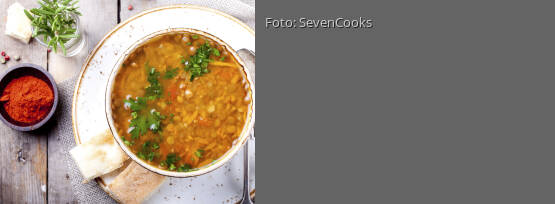 Rezeptbild für "Linsensuppe mit Gemüse"