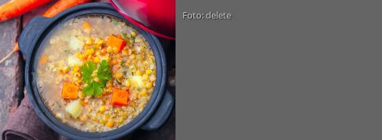 Rezeptbild für "Linsensuppe mit Gemüse – vegan"