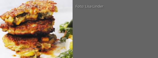 Rezeptbild für "Mais-Bohnen-Bratlinge"