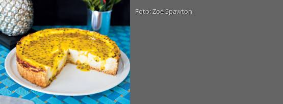 Rezeptbild für "Maracuja-Käsekuchen"