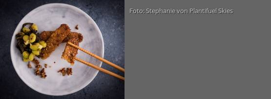 Rezeptbild für "Marinierter Tempeh mit Algen-Edamame-Salat"