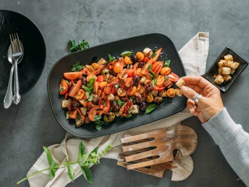 mediteraner Brotsalat