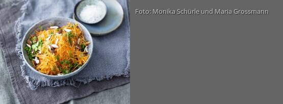 Rezeptbild für "Möhren-Mandel-Salat"
