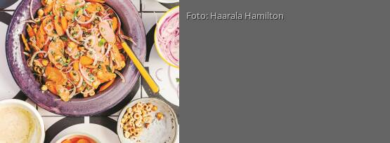 Rezeptbild für "Möhren-Haselnuss-Salat"