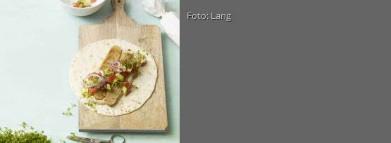 Rezeptbild für "Morgenwraps mit Sesamcreme"