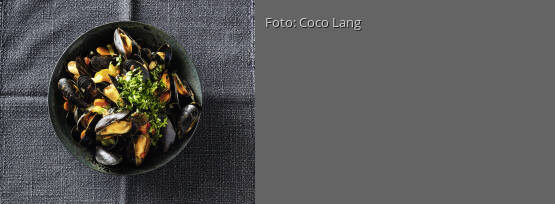 Rezeptbild für "Muscheltopf mit Gremolata"