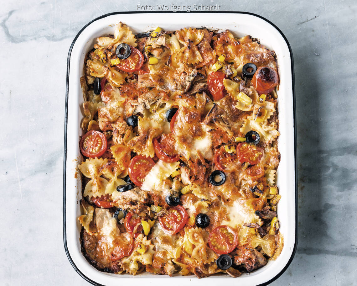 No-Cook-Nudelauflauf