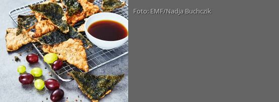 Rezeptbild für "Nori-Chips mit Shoyu-Dip"