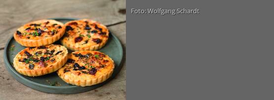 Rezeptbild für "Oliven-Ricotta-Tarteletts"