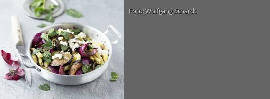 Rezeptbild für "Orientalische Auberginenpasta"