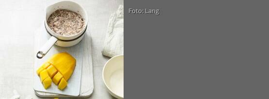 Rezeptbild für "Paleo-Porridge mit Mango"