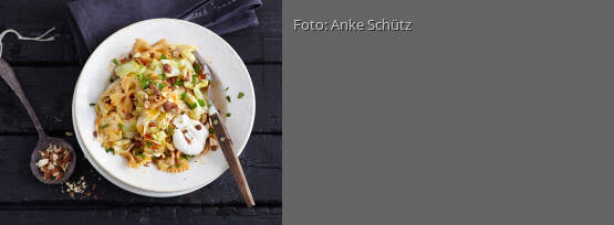 Rezeptbild für "Paprika-Kraut-Farfalle"