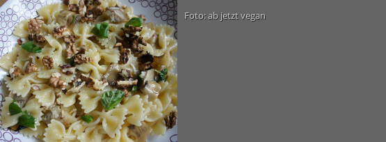 Rezeptbild für "Pasta mit gegrillten Artischockenherzen und Walnüssen"