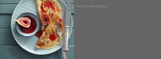Rezeptbild für "Pfannkuchen mit Feigen"