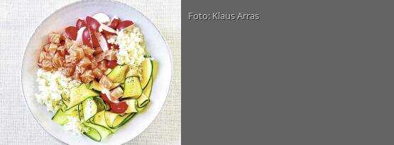 Rezeptbild für "Poké Bowl mit Blumenkohlreis"