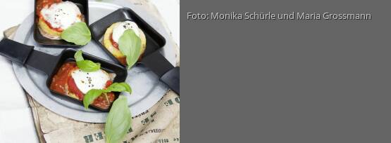 Rezeptbild für "Polenta mit Tomaten-Mozzarella-Haube"