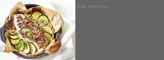 Rezeptbild für "Putenbrust mit Olivenkruste"