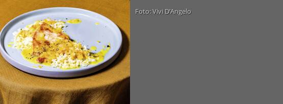 Rezeptbild für "Putenschnitzel mit Orangensauce und Petersilienreis"