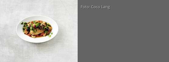 Rezeptbild für "Putenschnitzel mit Tomatensauce"