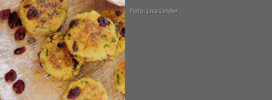 Rezeptbild für "Quinoa-Cranberry-Burger"