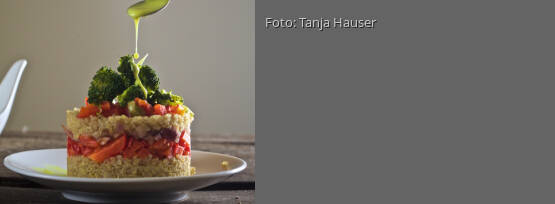 Rezeptbild für "Quinoa-Gemüsetürmchen"