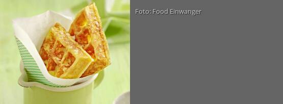 Rezeptbild für "Raclette-Waffeln"