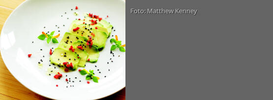 Rezeptbild für "Avocado Carpaccio"