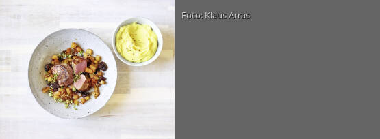 Rezeptbild für "Reh mit Birnenchutney"