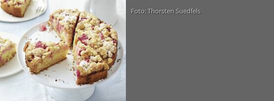 Rezeptbild für "Rhabarber-Streuselkuchen"
