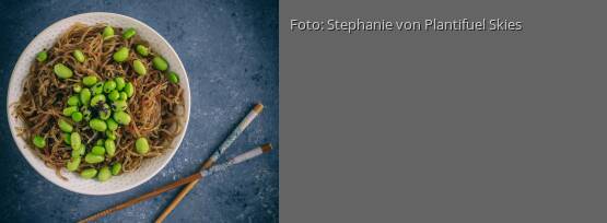 Rezeptbild für "Rohe Kelp-Nudeln mit Edamame"