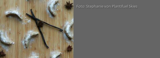 Rezeptbild für "Vanillekipferl Pi mal Daumen und roh"