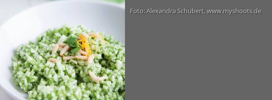Rezeptbild für "Sellerie-Bärlauch-Risotto"