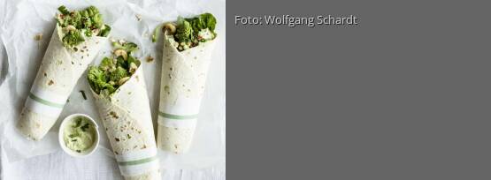 Rezeptbild für "Romanesco-Wrap"