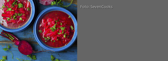 Rezeptbild für "Rote Bete-Suppe mit Koriander"